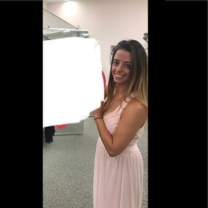 Wine colored long dress! NEVER WORN.